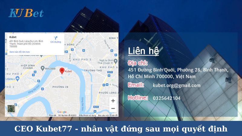 Nhiệm vụ của CEO Kubet77